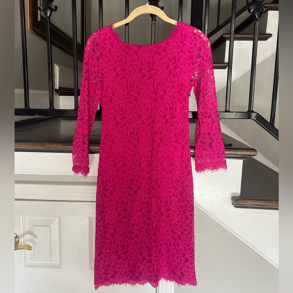 Diane Von Furstenberg lace dress